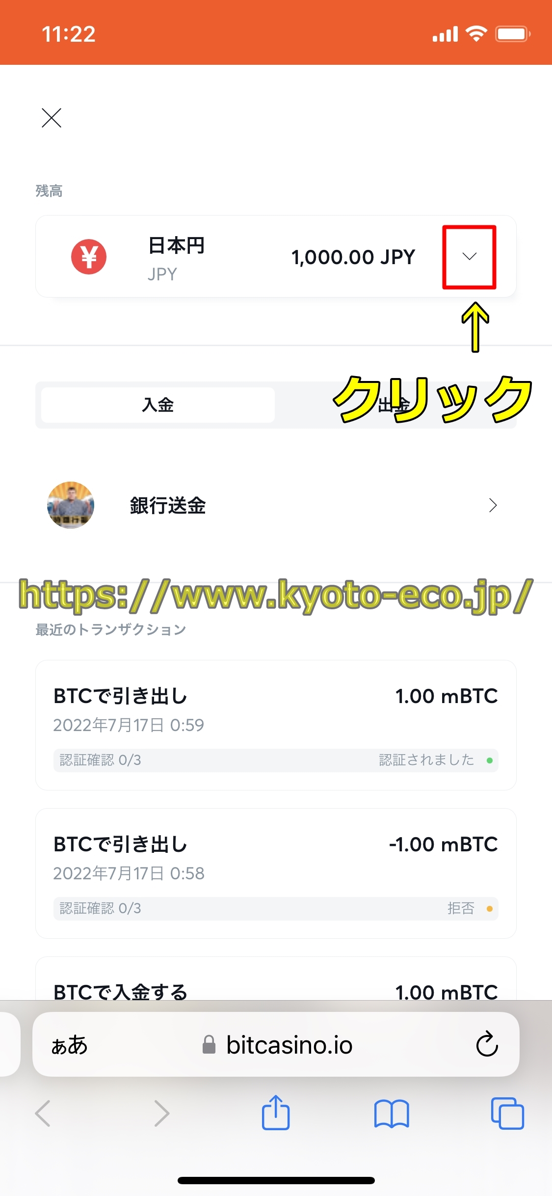 ビットカジノ